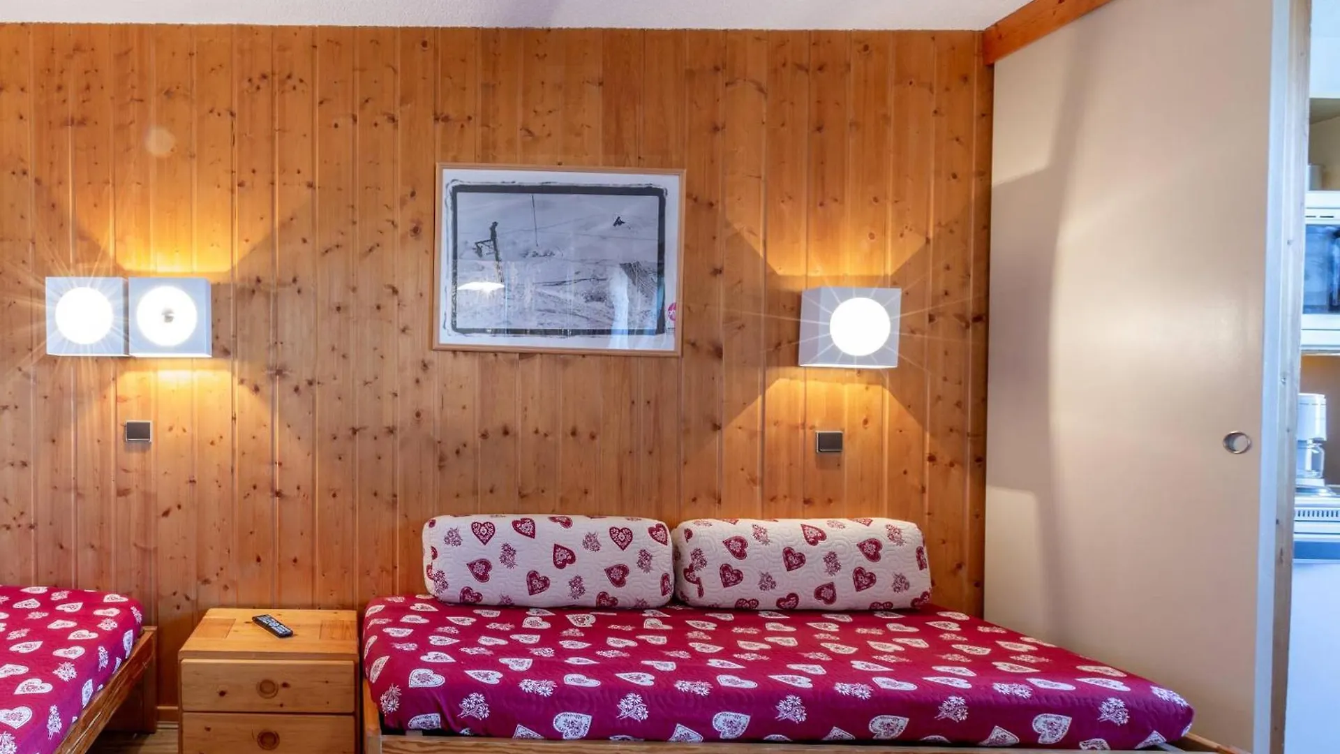 Studio Confortable Pour 3 Avec Balcon Et Animaux Acceptes A La Plagne - Fr-1-353-9
